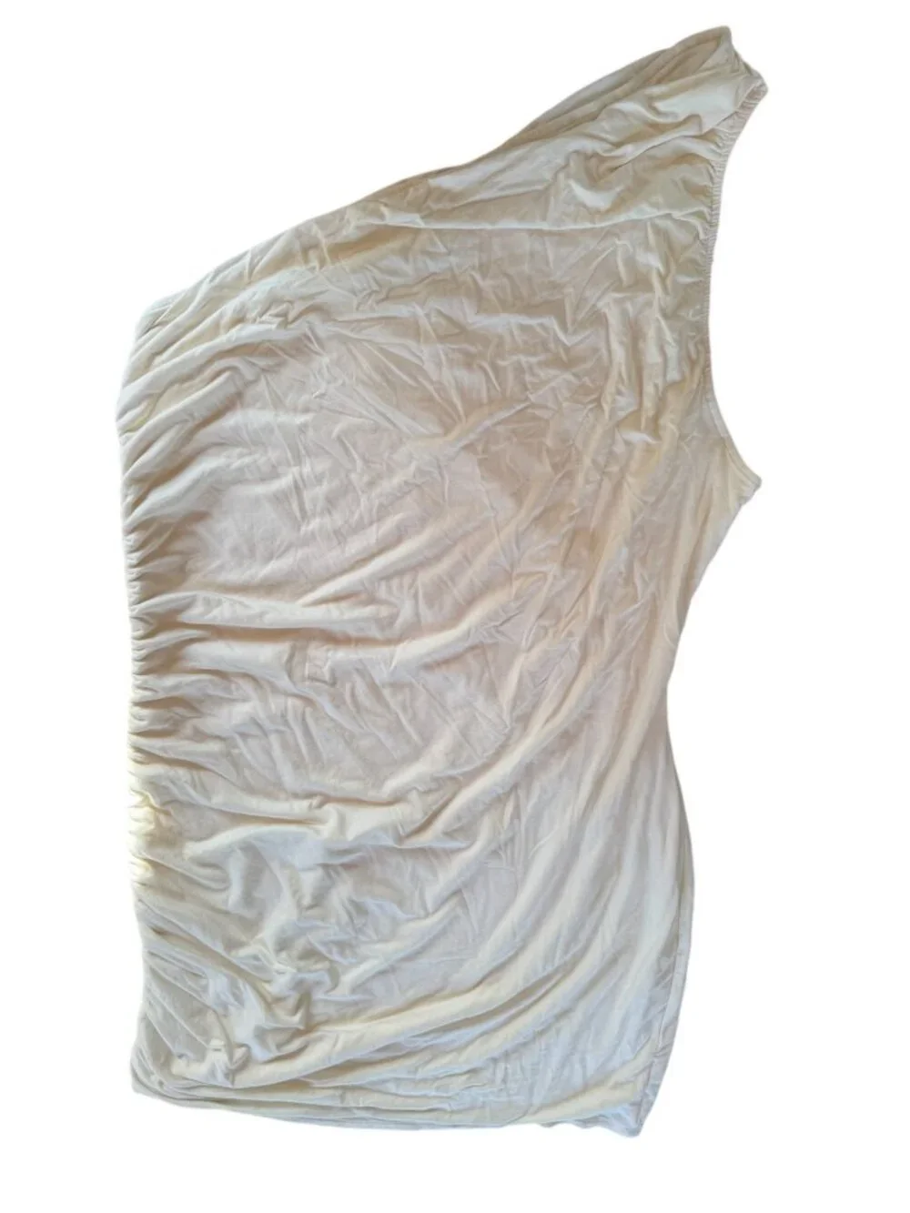 Women's a new day XL One Shoulder Dress off-white